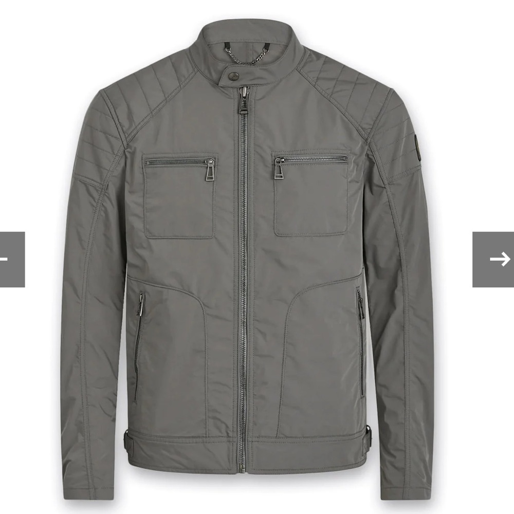 Brand new BELSTAFF
WEYBRIDGE JACKET IN GRANITE GREY size 50